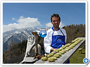 Koken op de alm