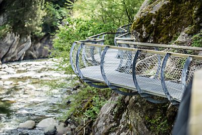 Passerschlucht von St. Leonhard nach Moos